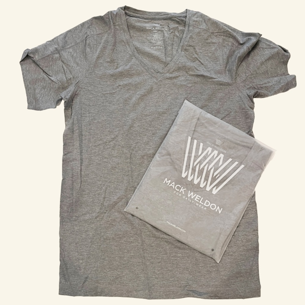 Mack Weldon 18-Hour Jersey V-Neck Undershirt - Mens Medium NWOT